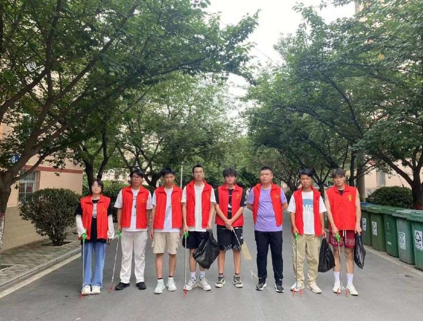  西南石油大學電信院志愿服務(wù)赴陜西省寶雞市渭濱區(qū)暑