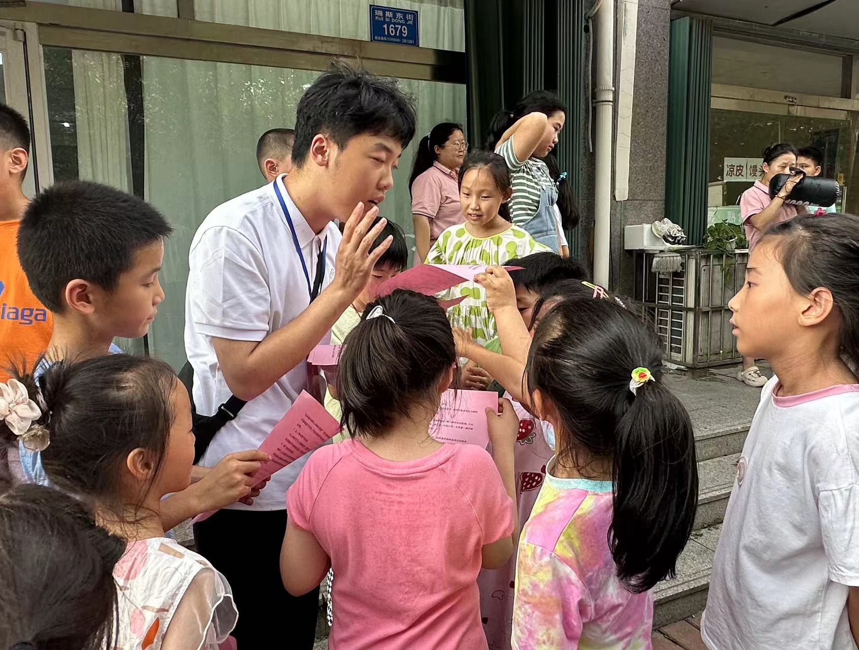百萬大學生進社區｜山東政法學院法學院“鳶夢青朐”社會實踐隊